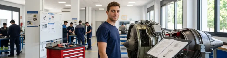FP Mantenimiento Aviones Motor de Turbina | CESUR